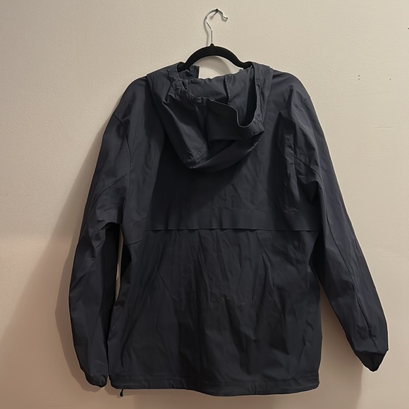 REI Navy Blue Raincoat Parka - Picture 2 of 3